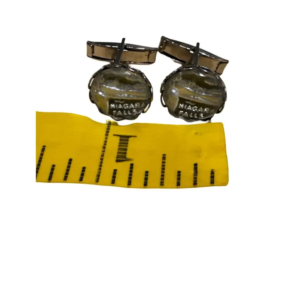 Vintage Niagara Falls Cuff Links